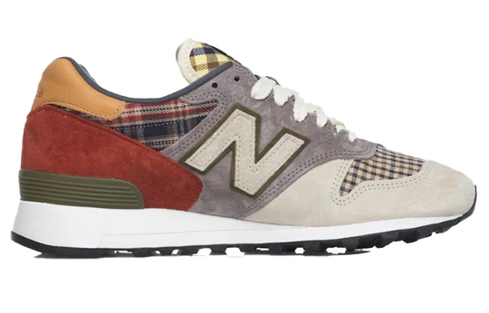 NEW BALANCE 1300 MADE IN USA PLAID PACK GREY