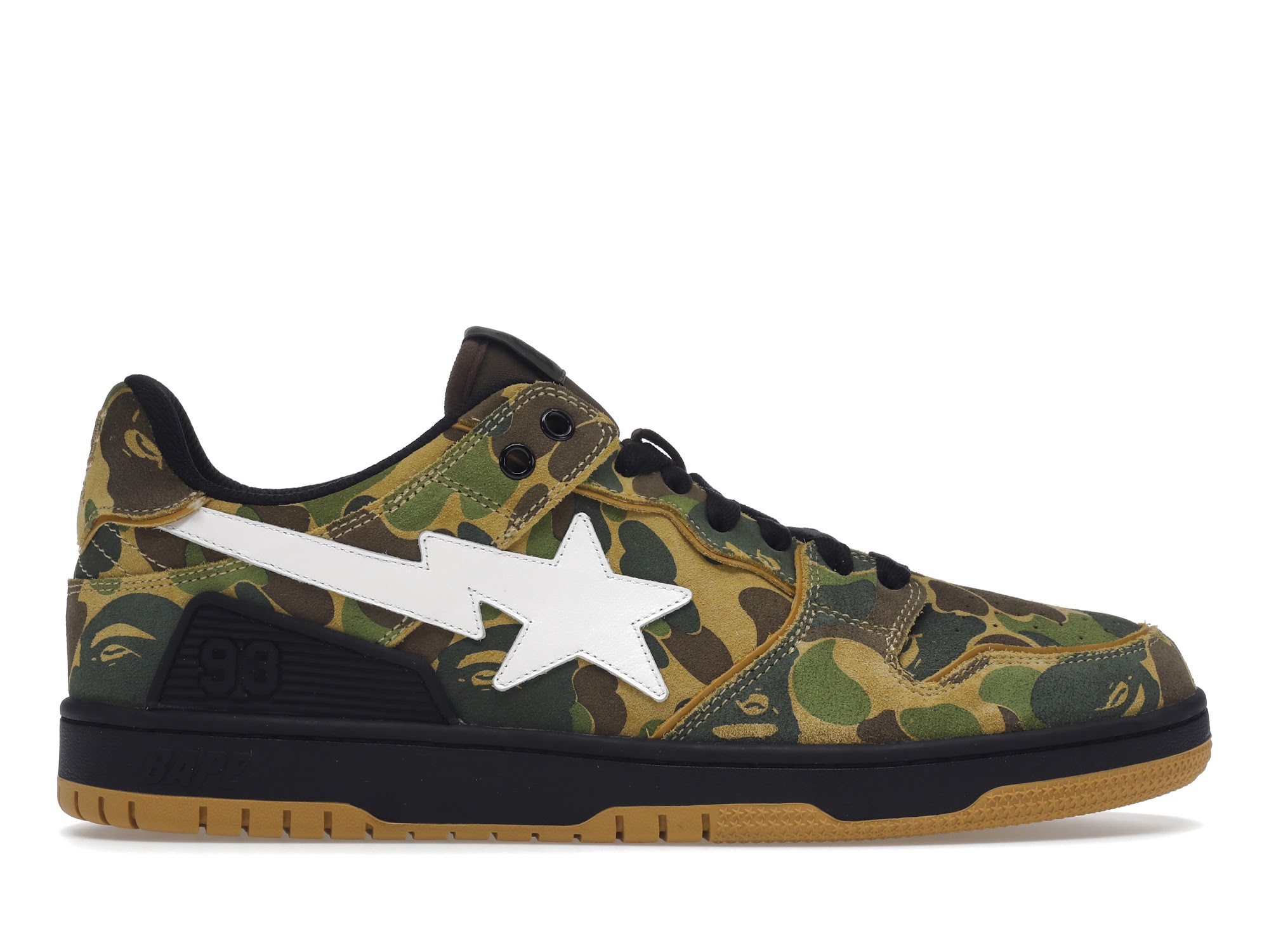 A BATHING APE BAPE SK8 STA ABC CAMO GREEN