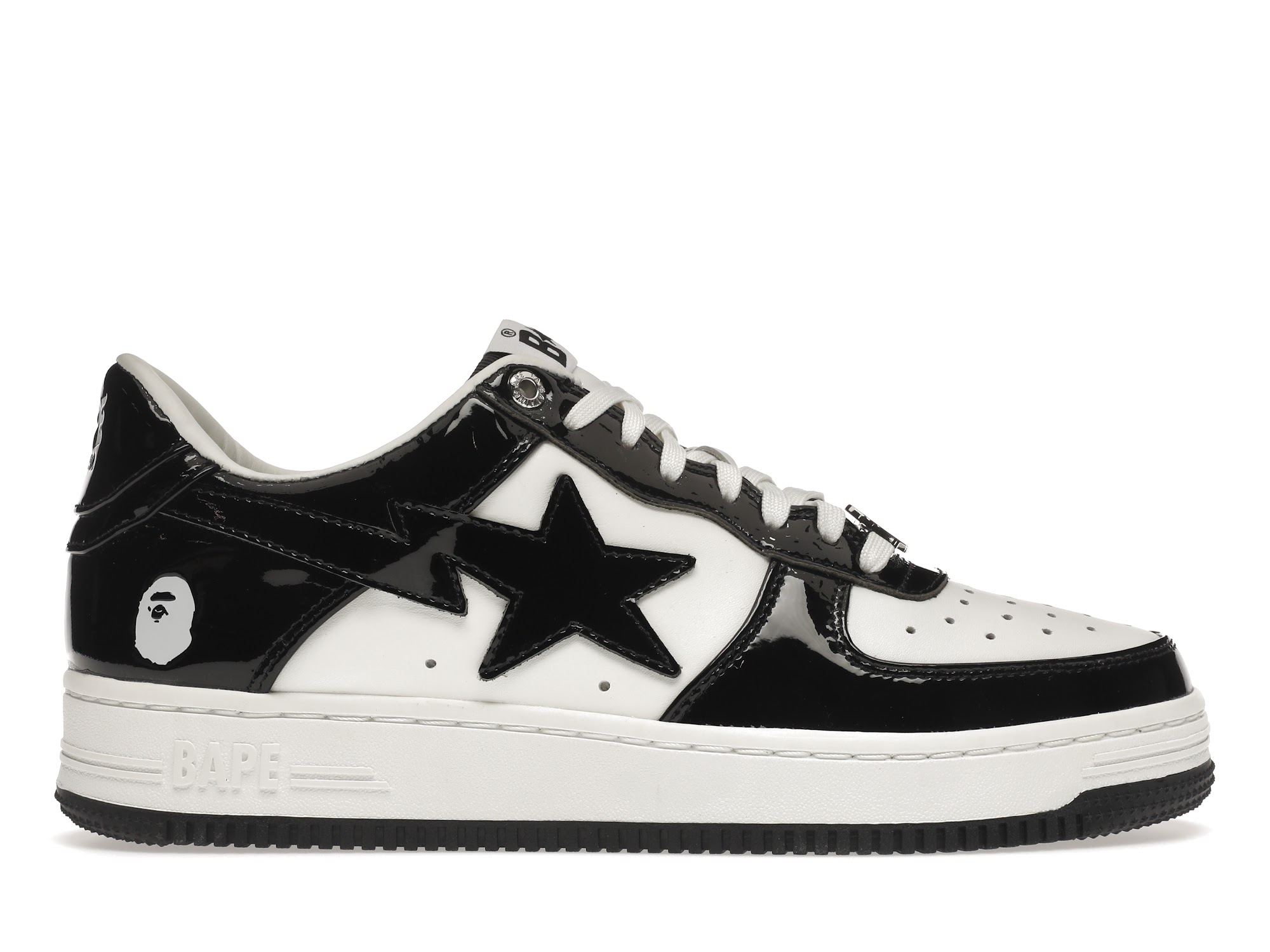 A BATHING APE BAPE STA LOW BLACK