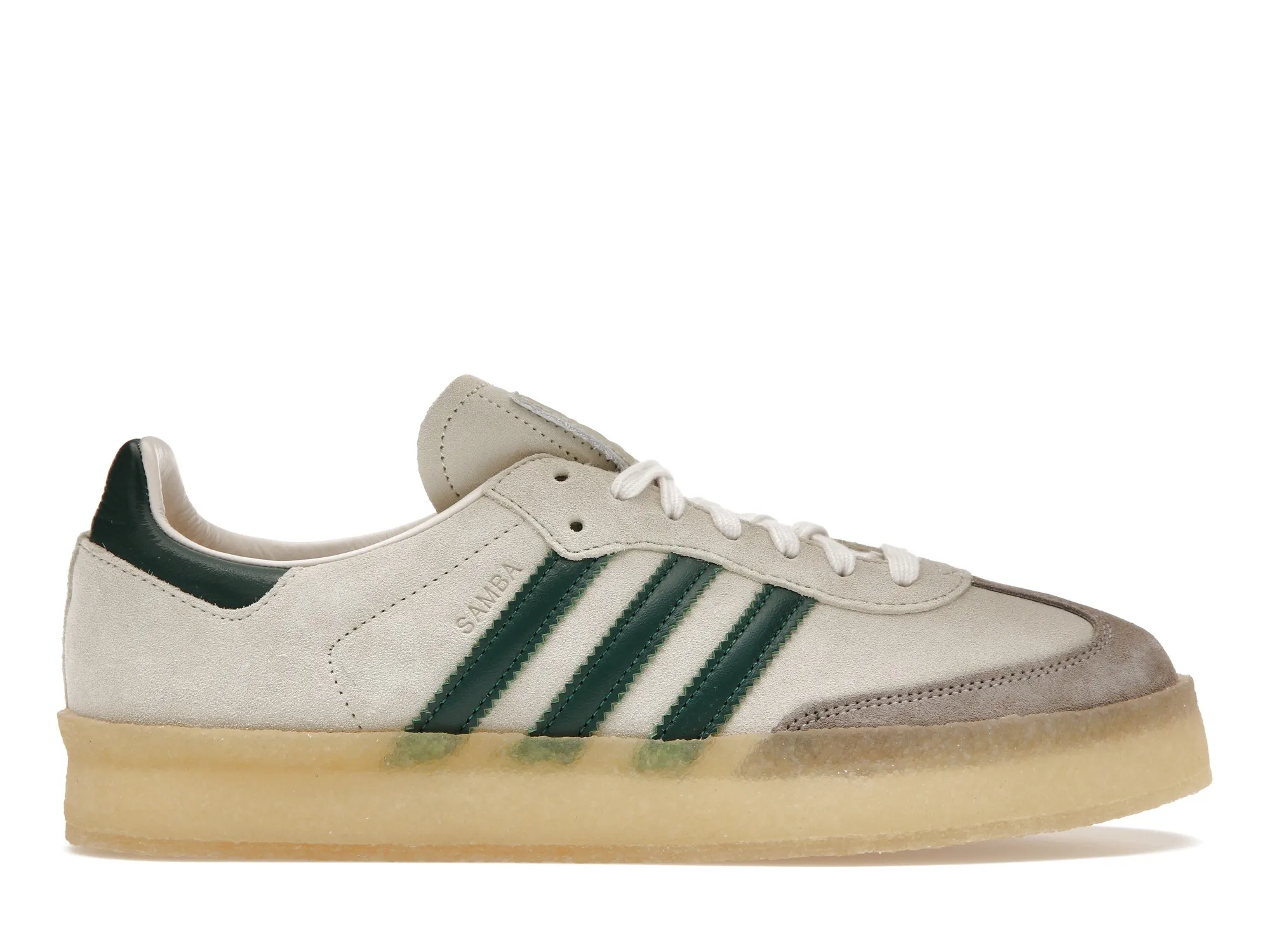 ADIDAS CLARKS 8TH STREET SAMBA BY RONNIE FIEG CHALK WHITE GREEN