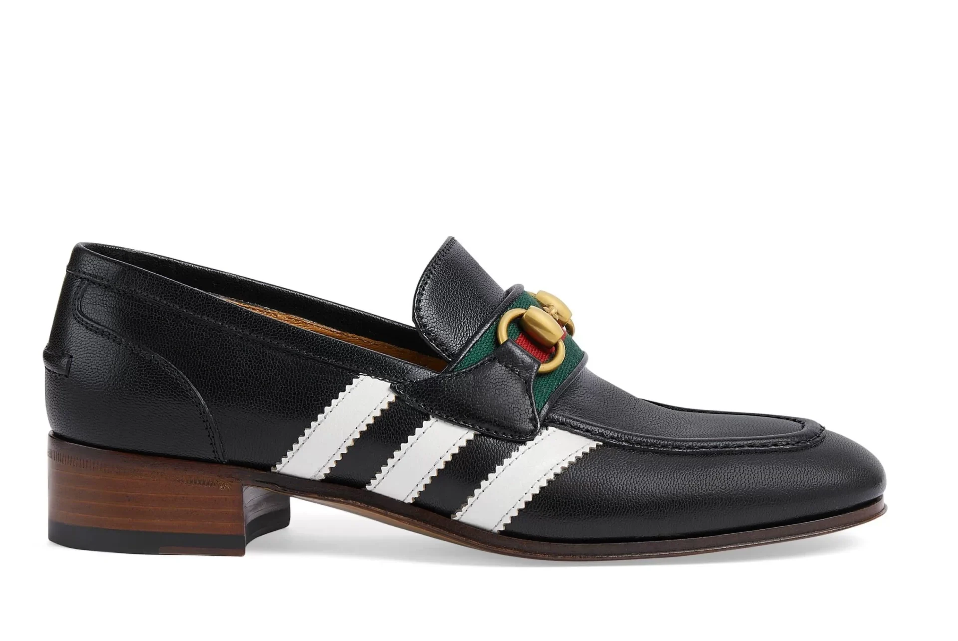 ADIDAS ORIGINALS X GUCCI BLACK MOCCASIN