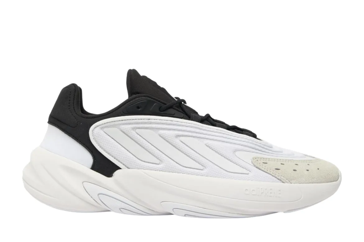 ADIDAS OZELIA TRAINERS IN WHITE BLACK