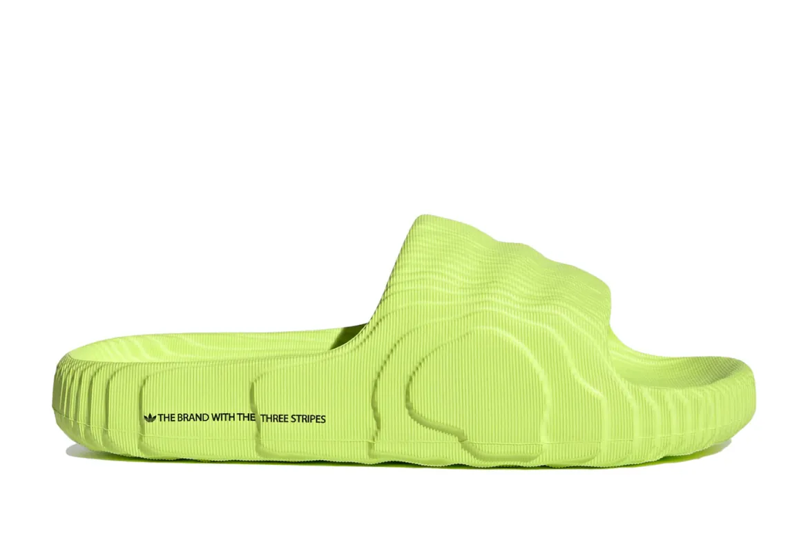 ADILETTE 22 SLIDES SOLAR YELLOW