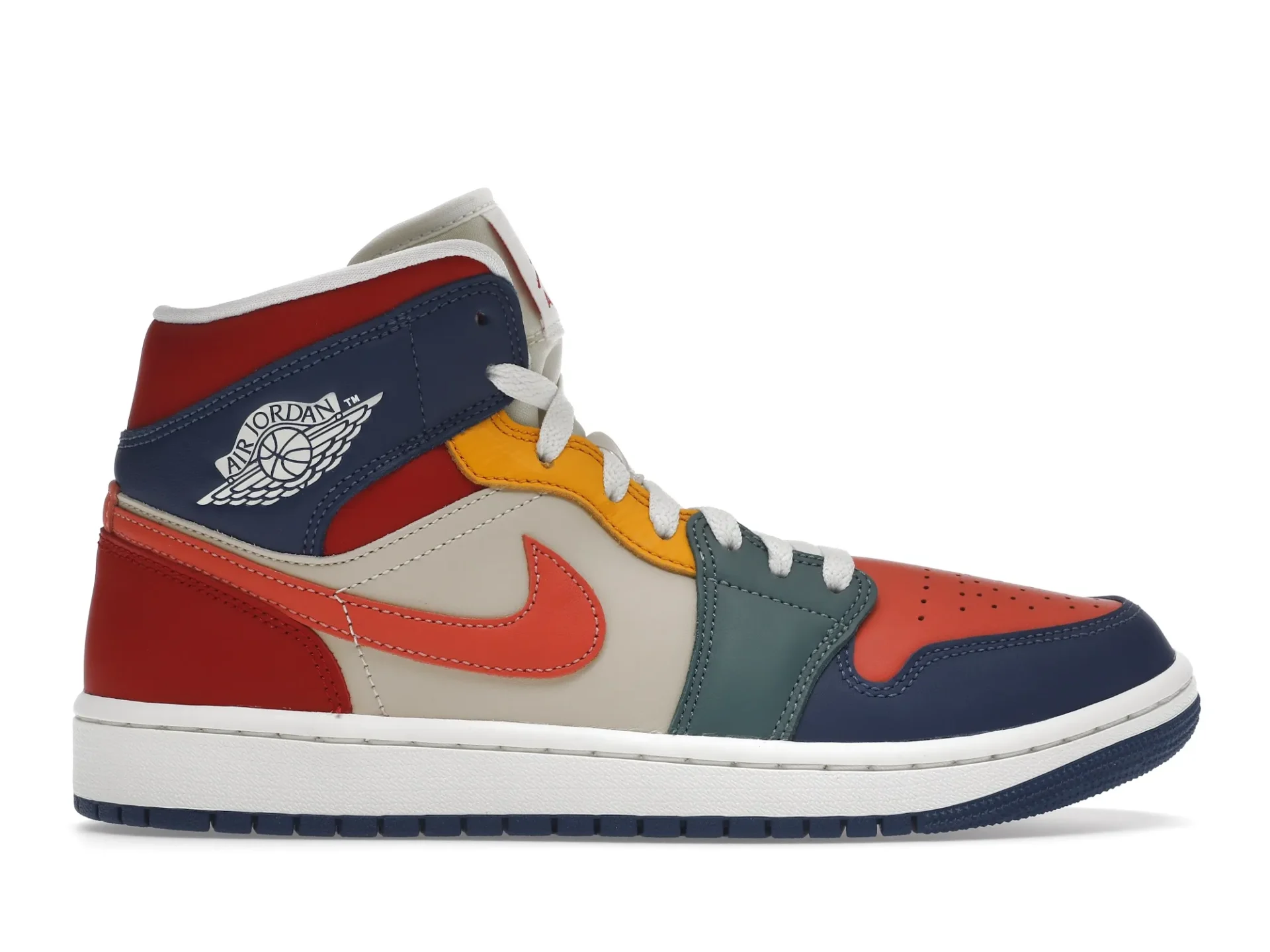 AIR JORDAN 1 MID SE MULTI COLOR