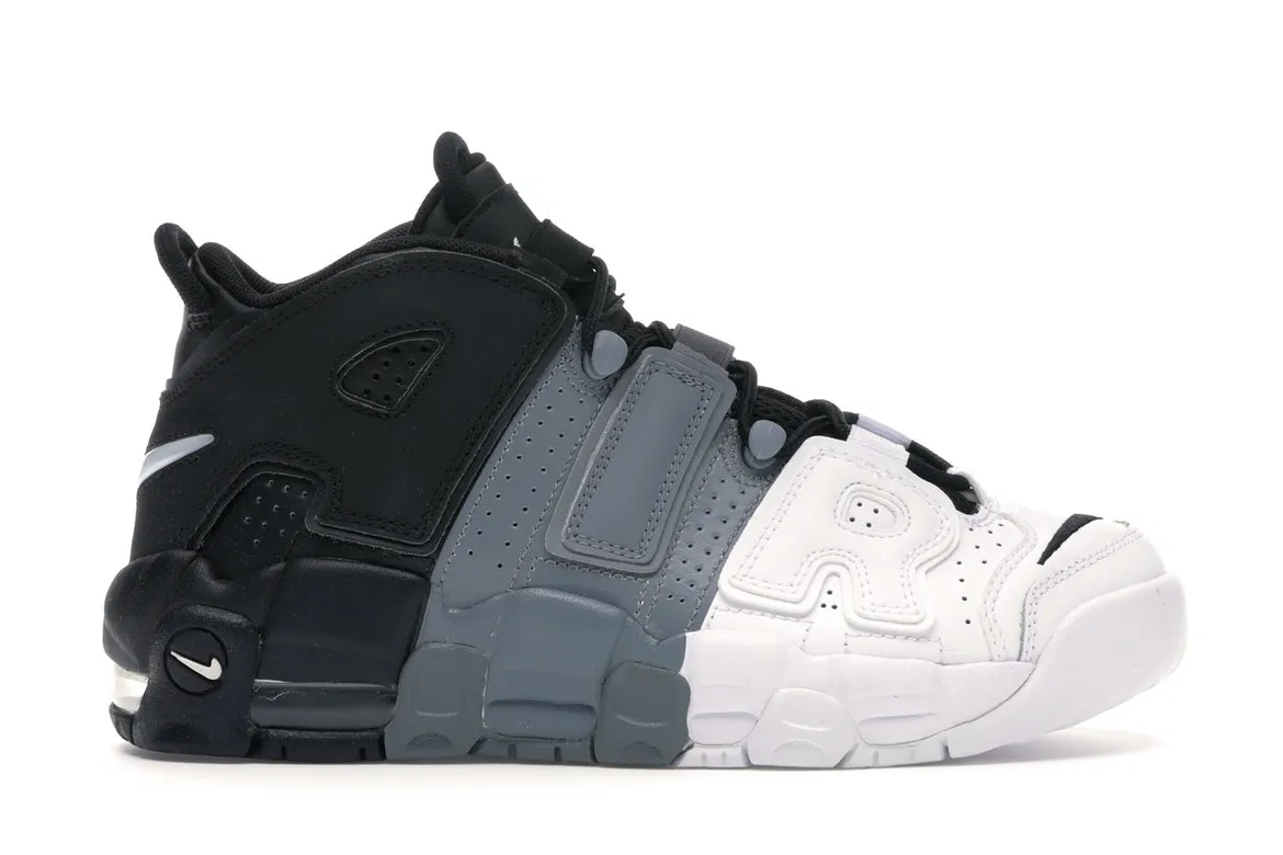 AIR MORE UPTEMPO TRICOLOR BLACK GREY WHITE