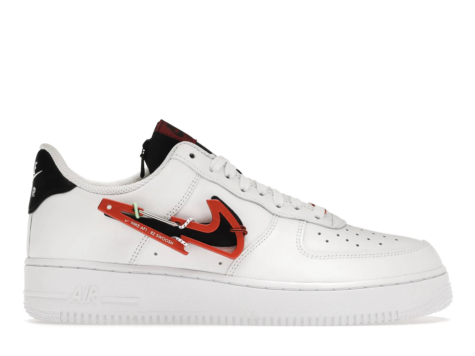 AIRFORCE 1 CARBINER WHITE RED