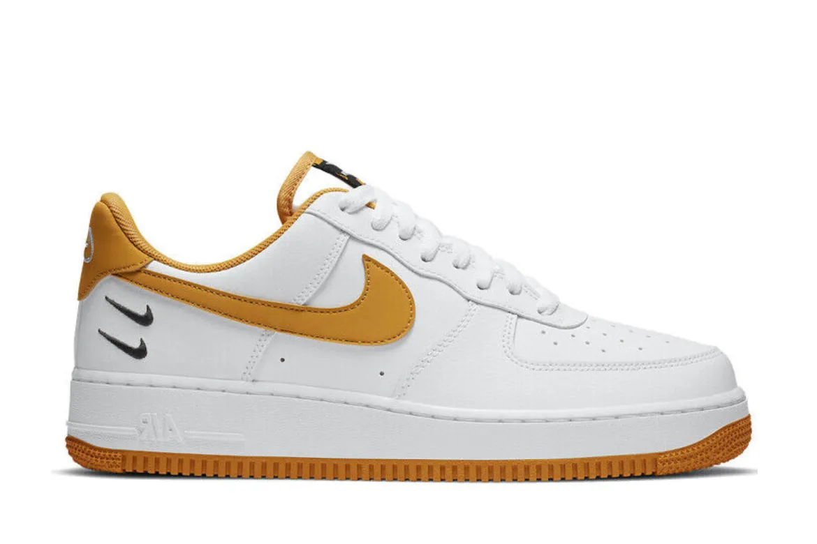 AIRFORCE 1 DUAL SWOOSH WHITE WHEAT GINGER