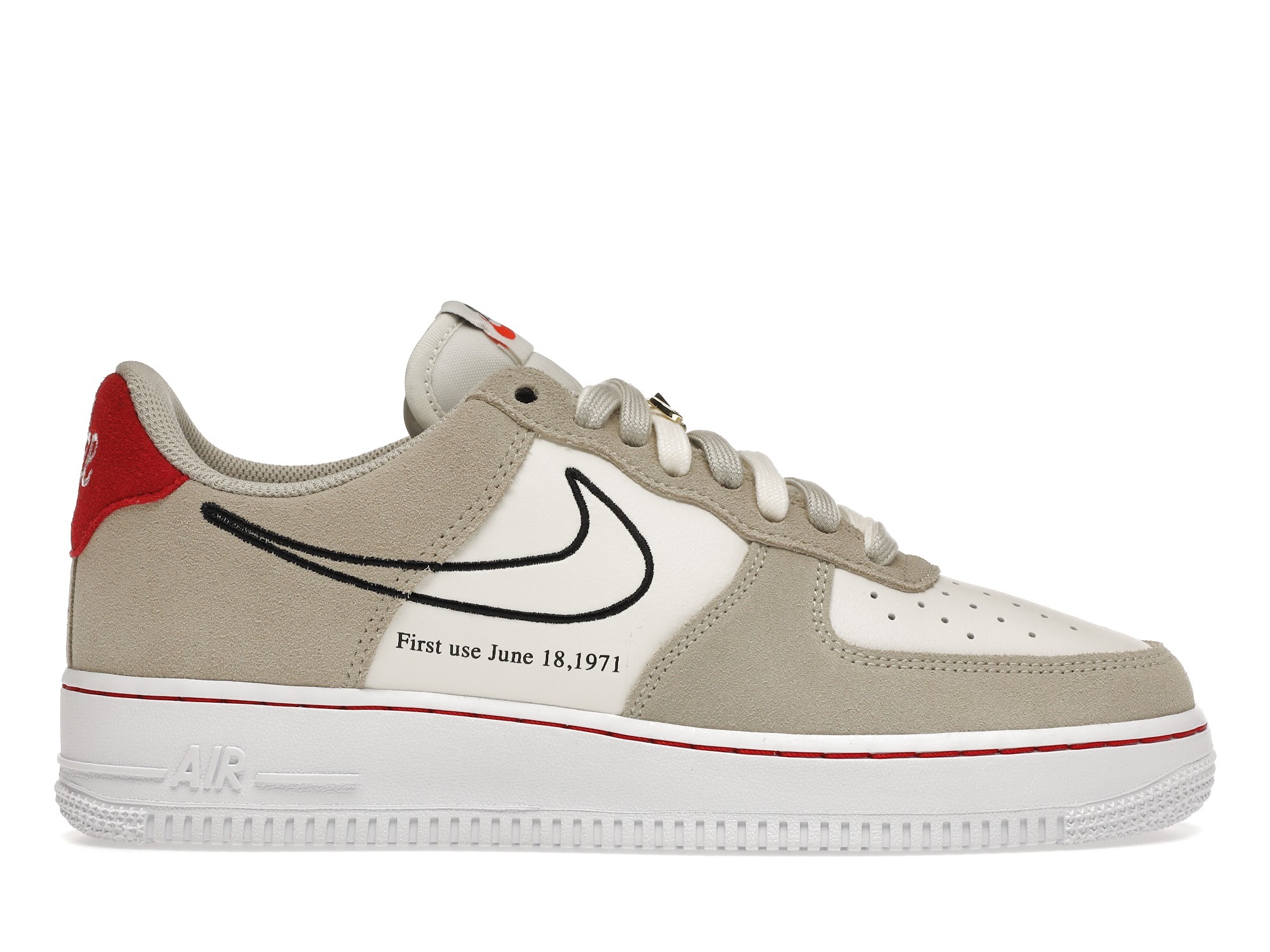 AIRFORCE 1 FIRST USE LIGHT SAIL RED