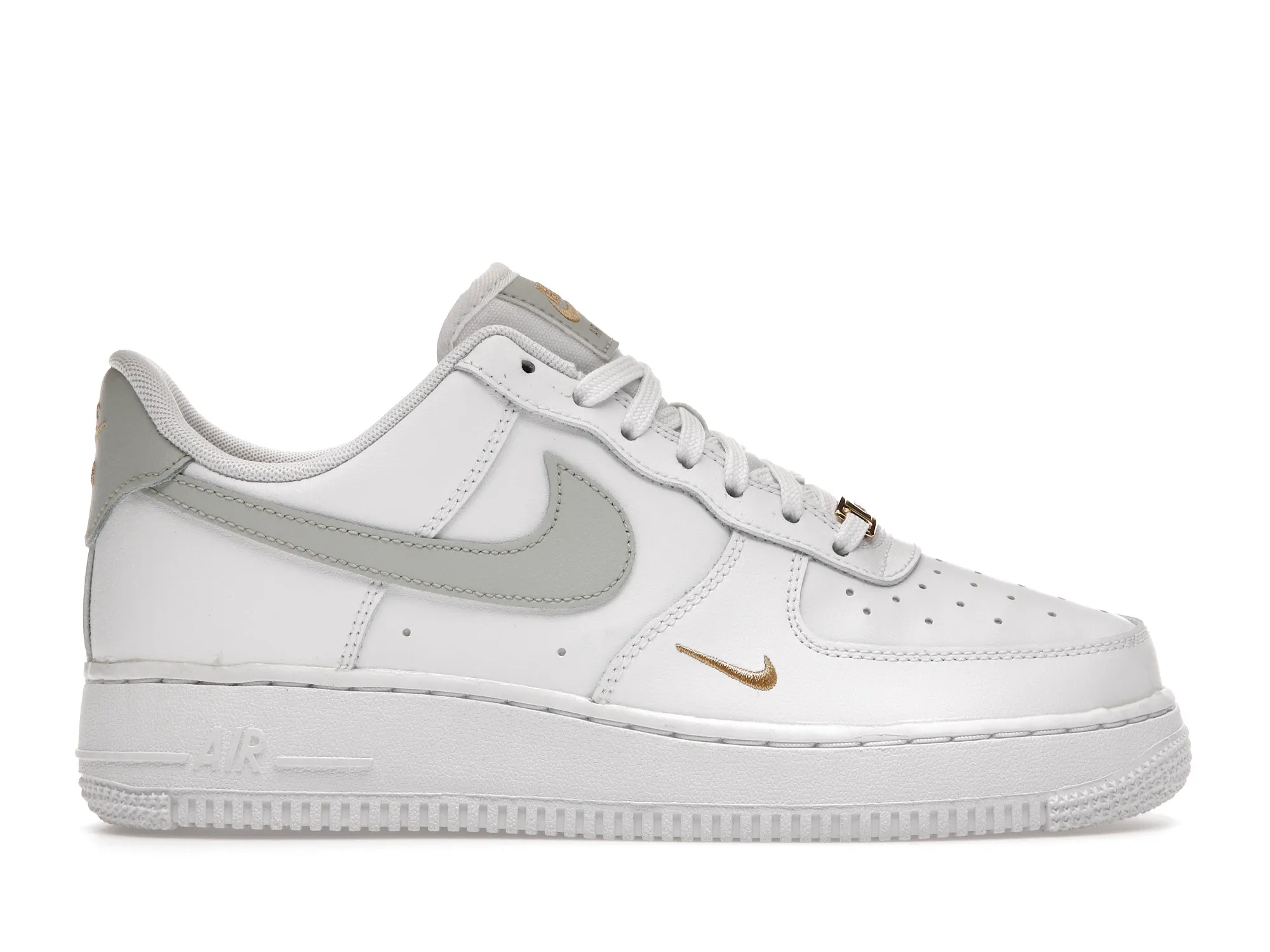 AIRFORCE 1 GREY GOLD MINI SWOOSH