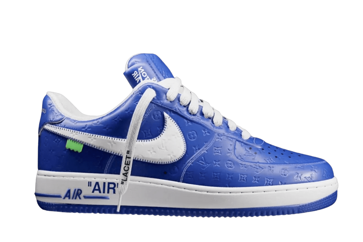 AIRFORCE 1 LOUIS VUITTON OFF WHITE BLUE