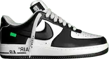 AIRFORCE 1 LOUIS VUITTON OFF-WHITE WHITE BLACK