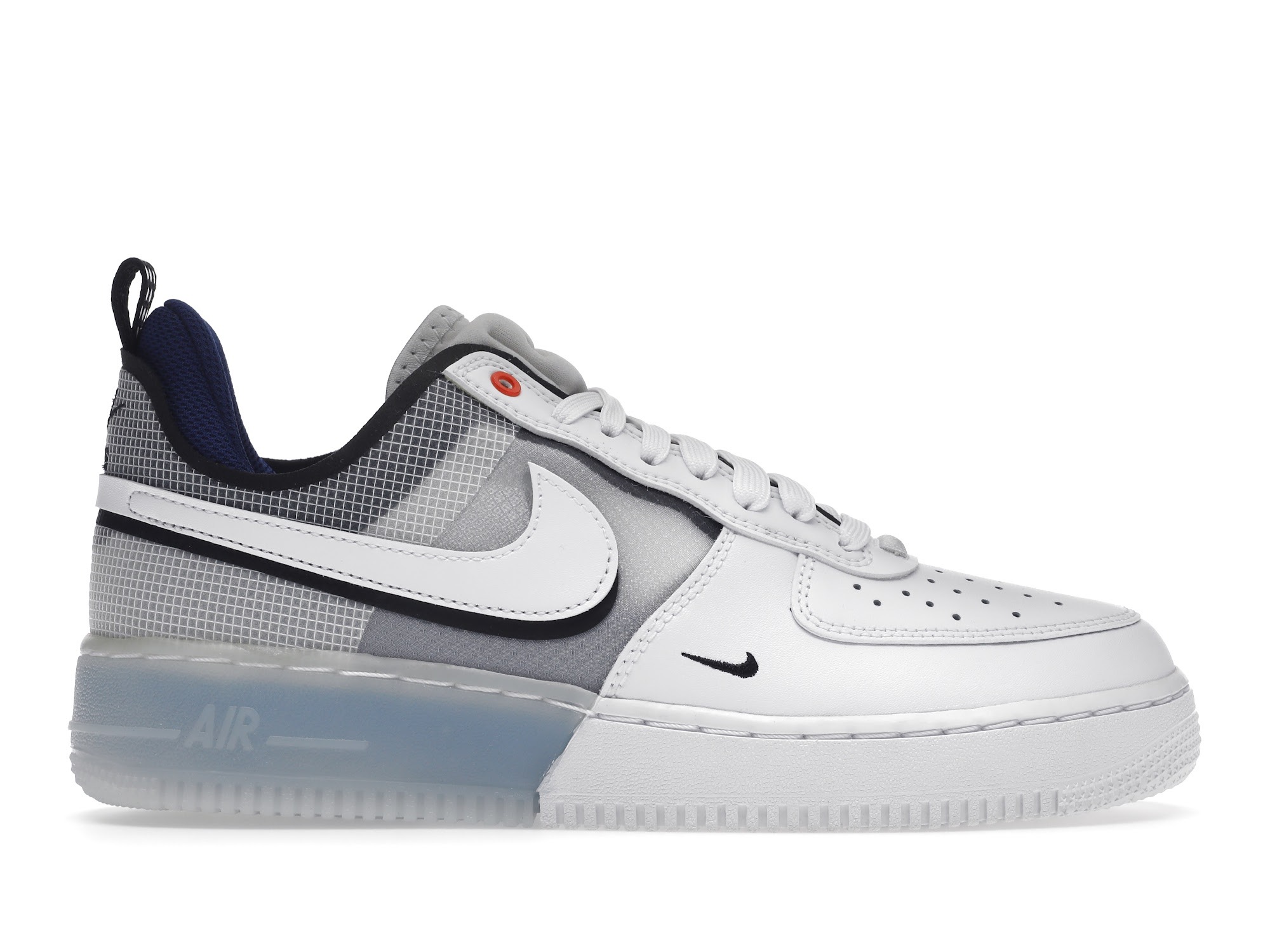 AIRFORCE 1 LOW REACT SPLIT WHITE PHOTO BLUE