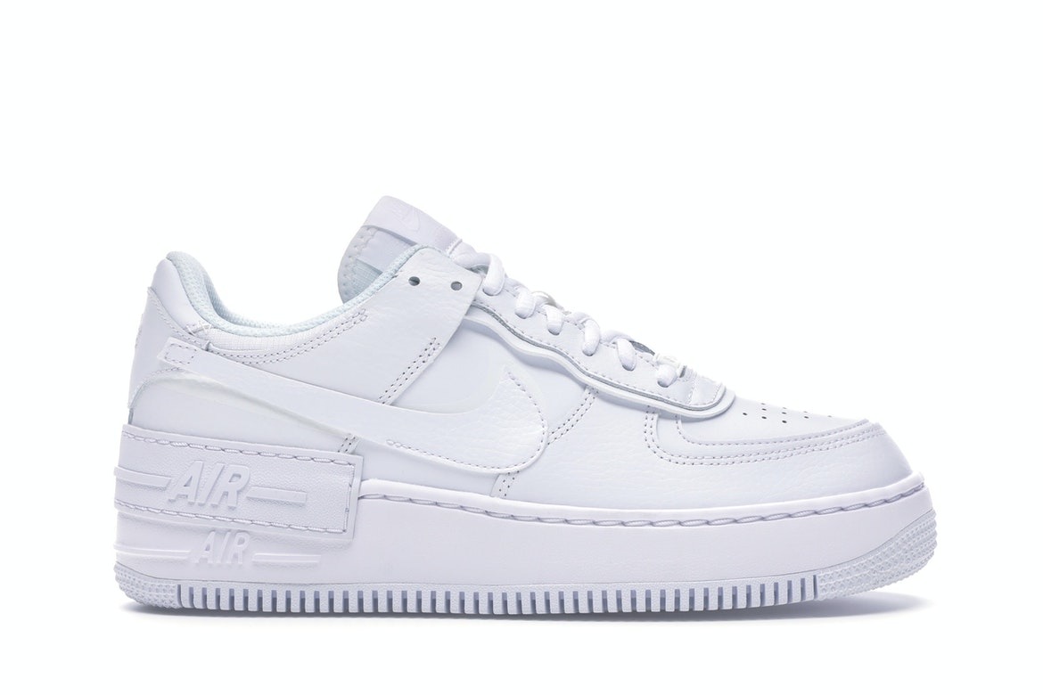 AIRFORCE 1 SHADOW TRIPLE WHITE