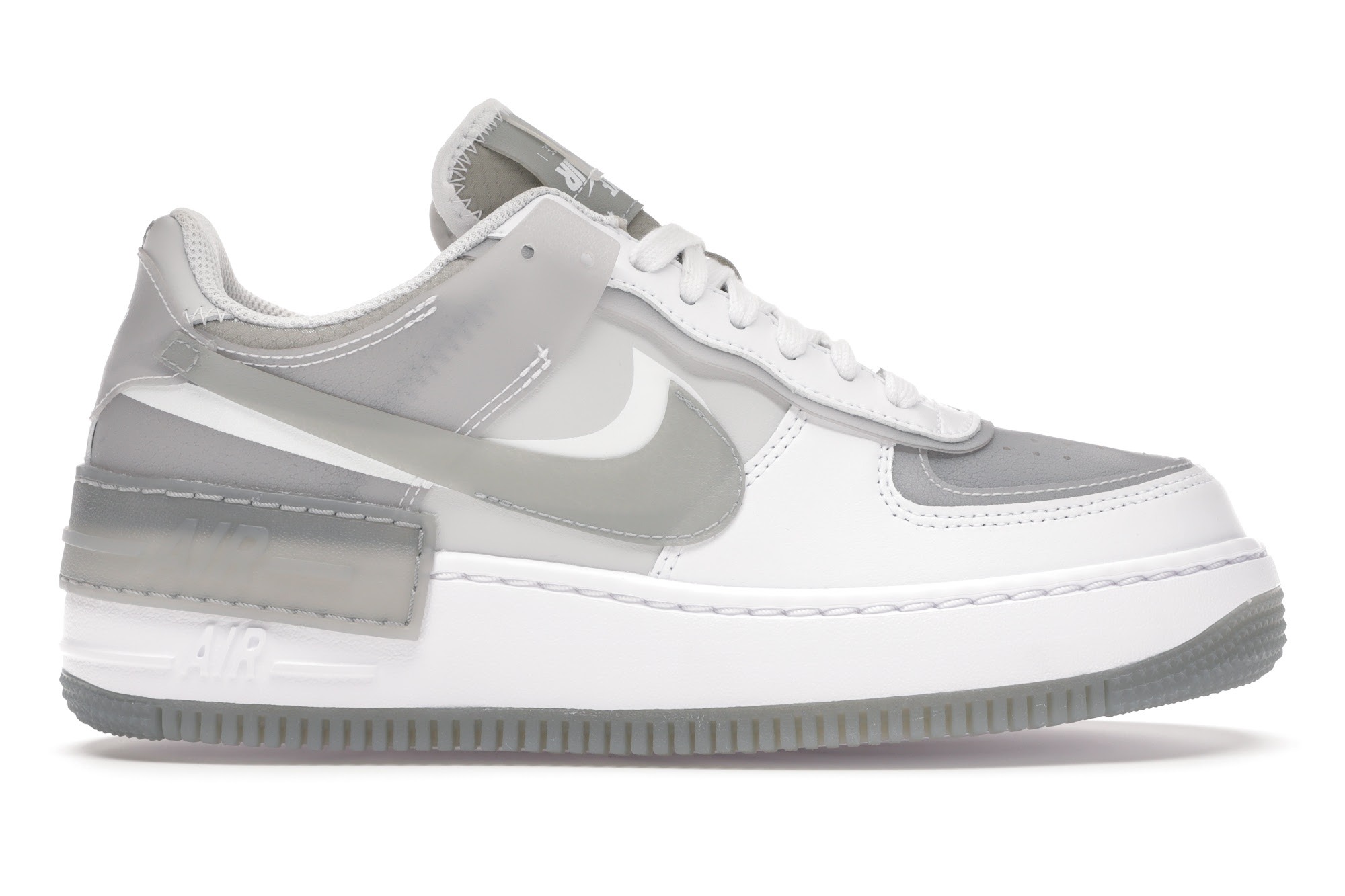 AIRFORCE 1 SHADOW WHITE GREY