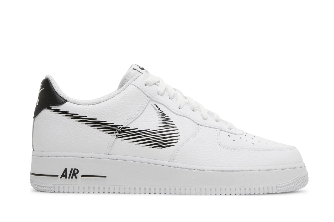 AIRFORCE 1 ZIG ZAG WHITE