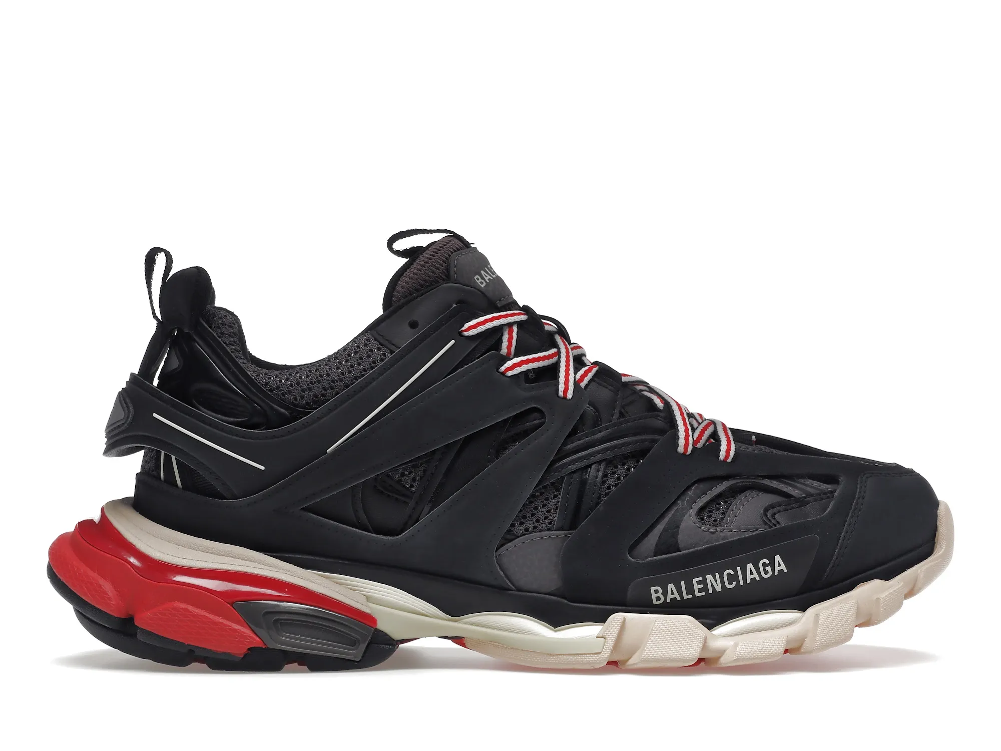 BALENCIAGA TRACK BLACK RED GREY