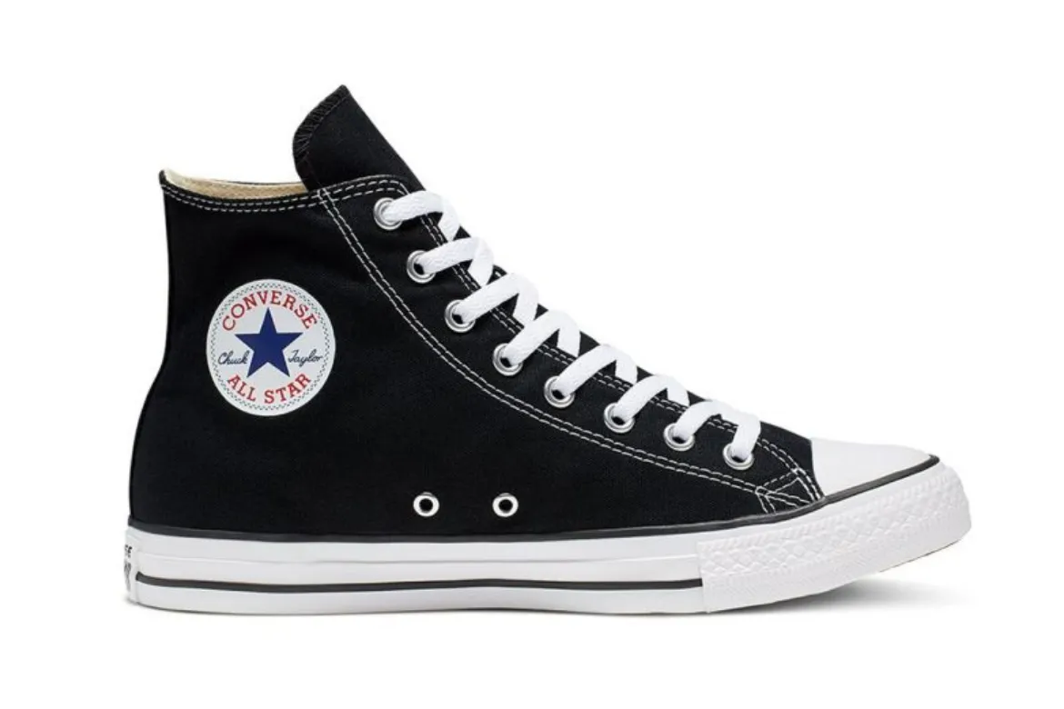 CONVERSE ALL STAR CHUCK TAYLOR HI BLACK