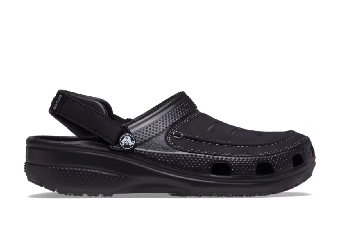 CROCS YUKON BLACK MEN CLOGS