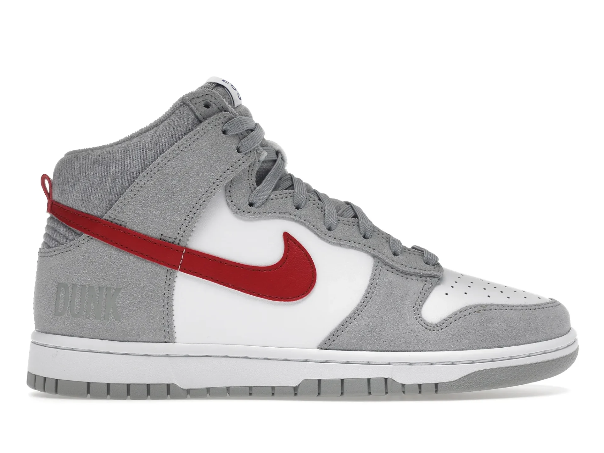 DUNK HIGH LIGHT SMOKE GREY GYM RED