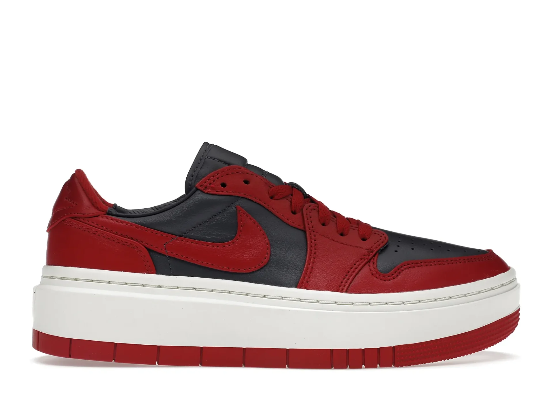 JORDAN 1 ELEVATE LOW DARK GREY VARSITY RED