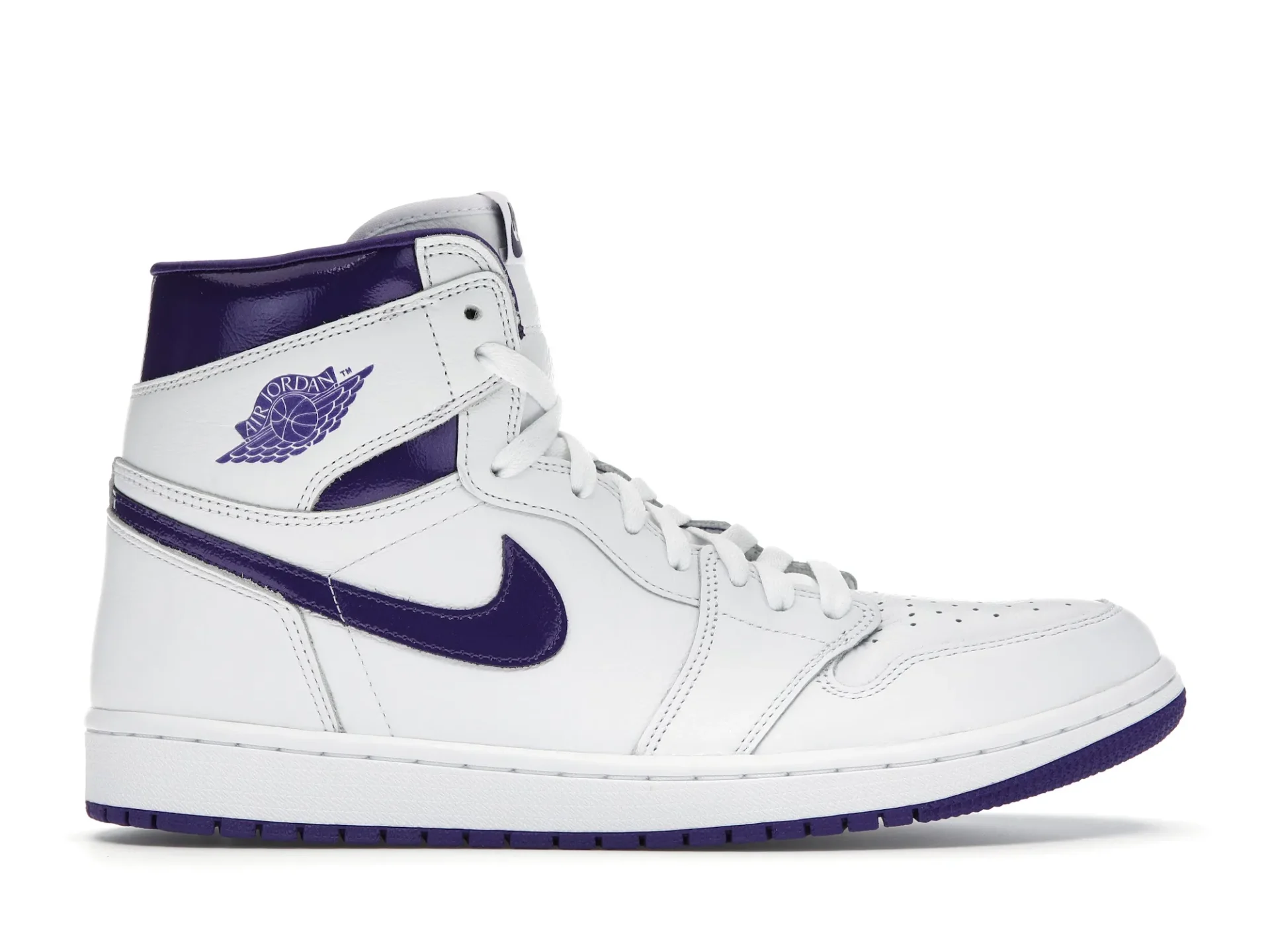 JORDAN 1 HIGH COURT PURPLE WHITE