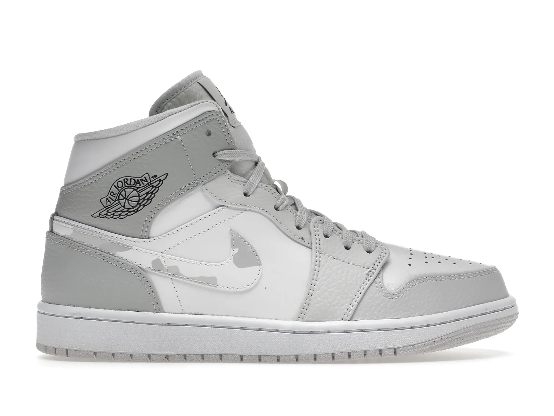 JORDAN 1 MID GREY CAMO