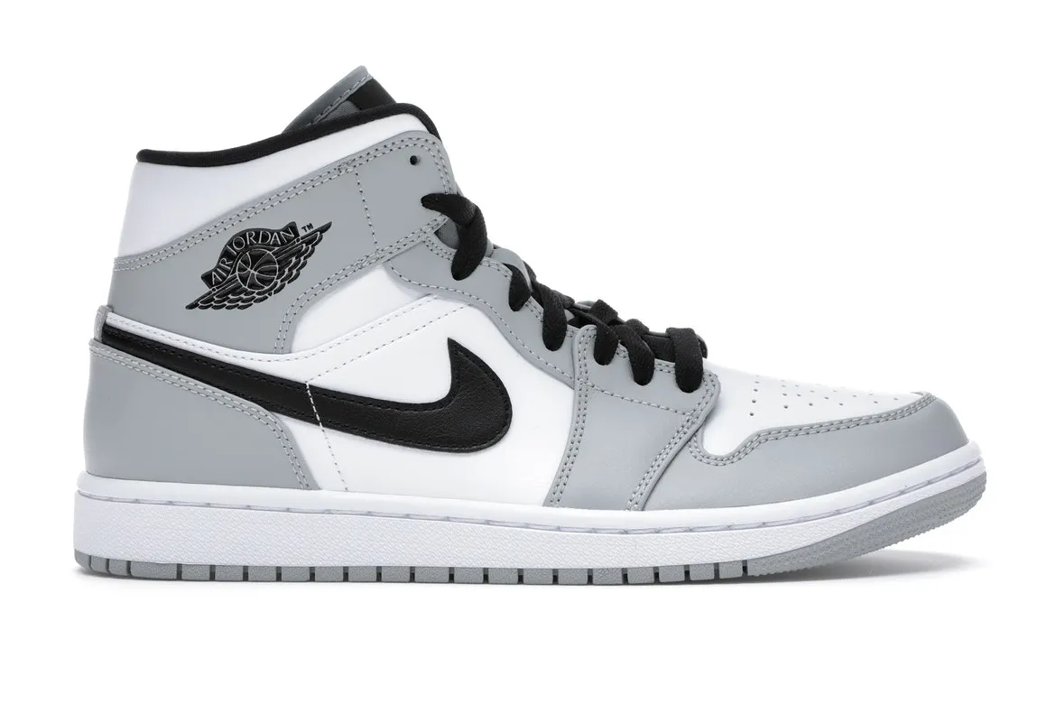 JORDAN 1 MID LIGHT SMOKE GREY