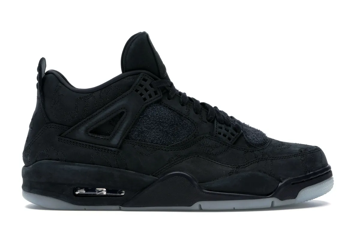 JORDAN 4 KAWS BLACK