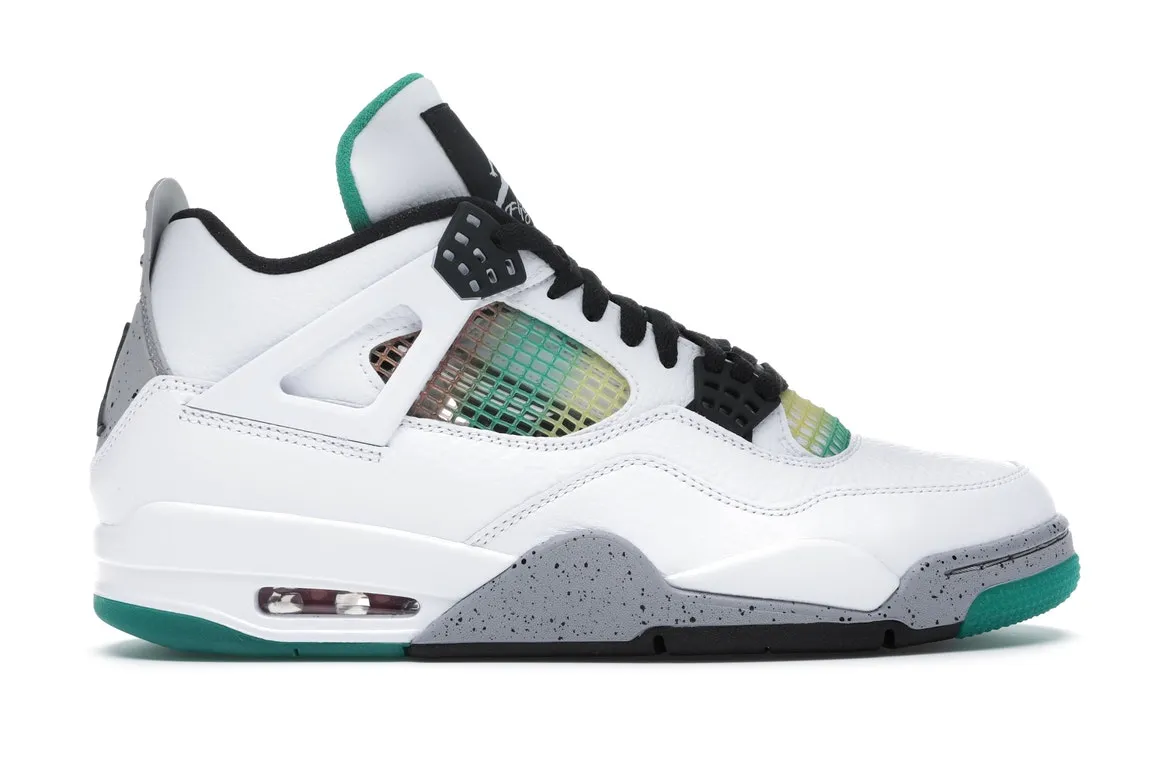 JORDAN 4 LUCID GREEN RASTA