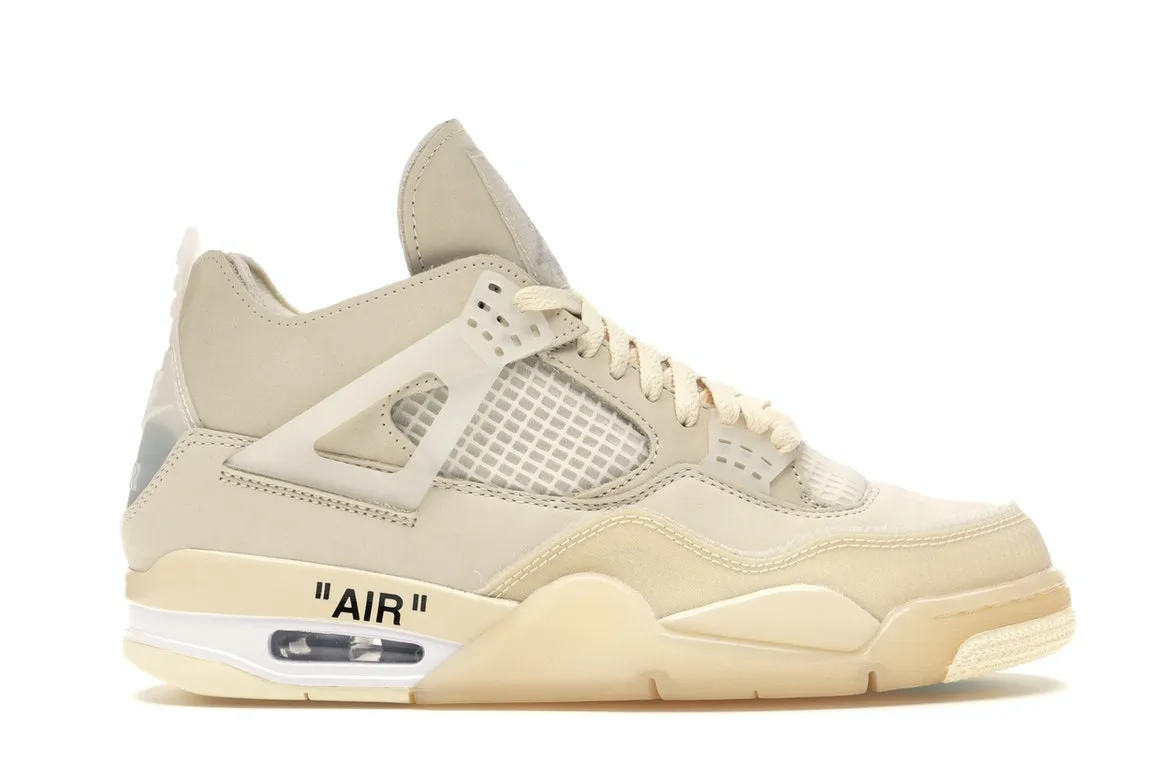 JORDAN 4 OFF-WHITE SAIL