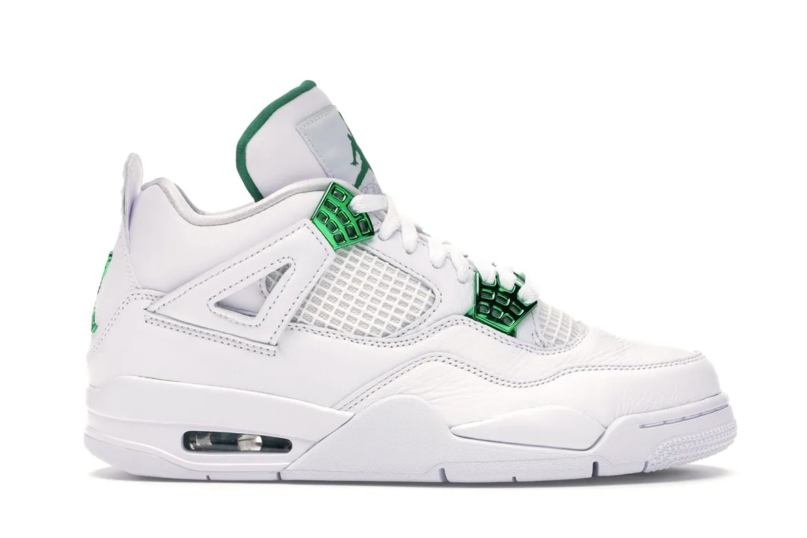 JORDAN 4 RETRO METALLIC GREEN