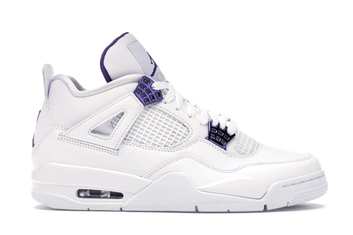 JORDAN 4 RETRO METALLIC PURPLE