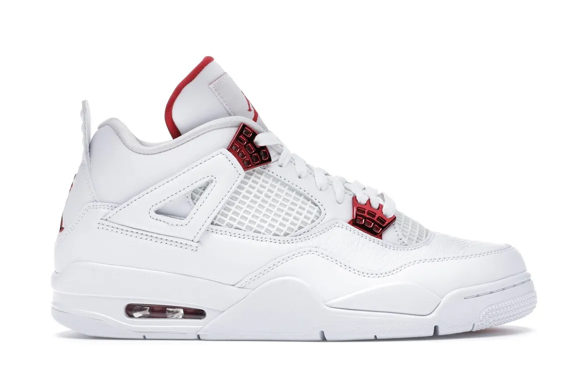 JORDAN 4 RETRO METALLIC RED