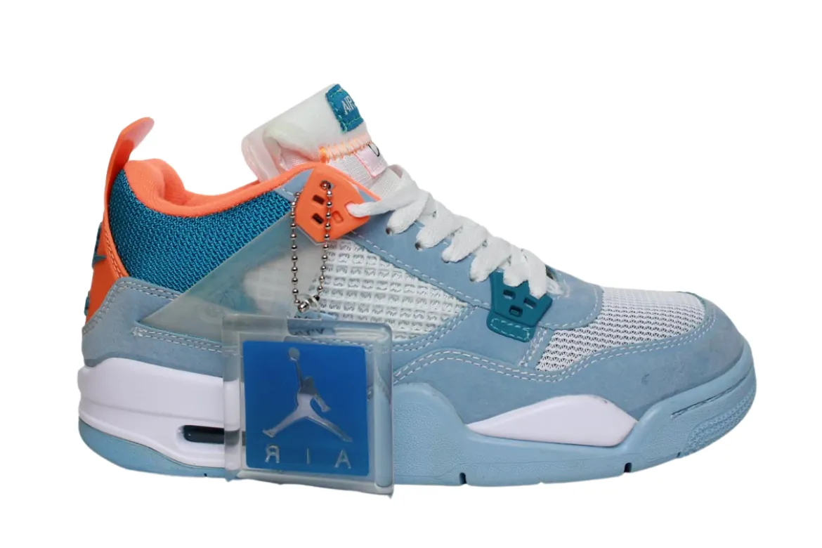 JORDAN 4 RETRO UNION LIGHT BLUE