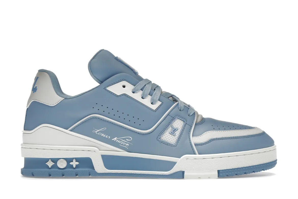 LOUIS VUITTON TRAINER LIGHT BLUE