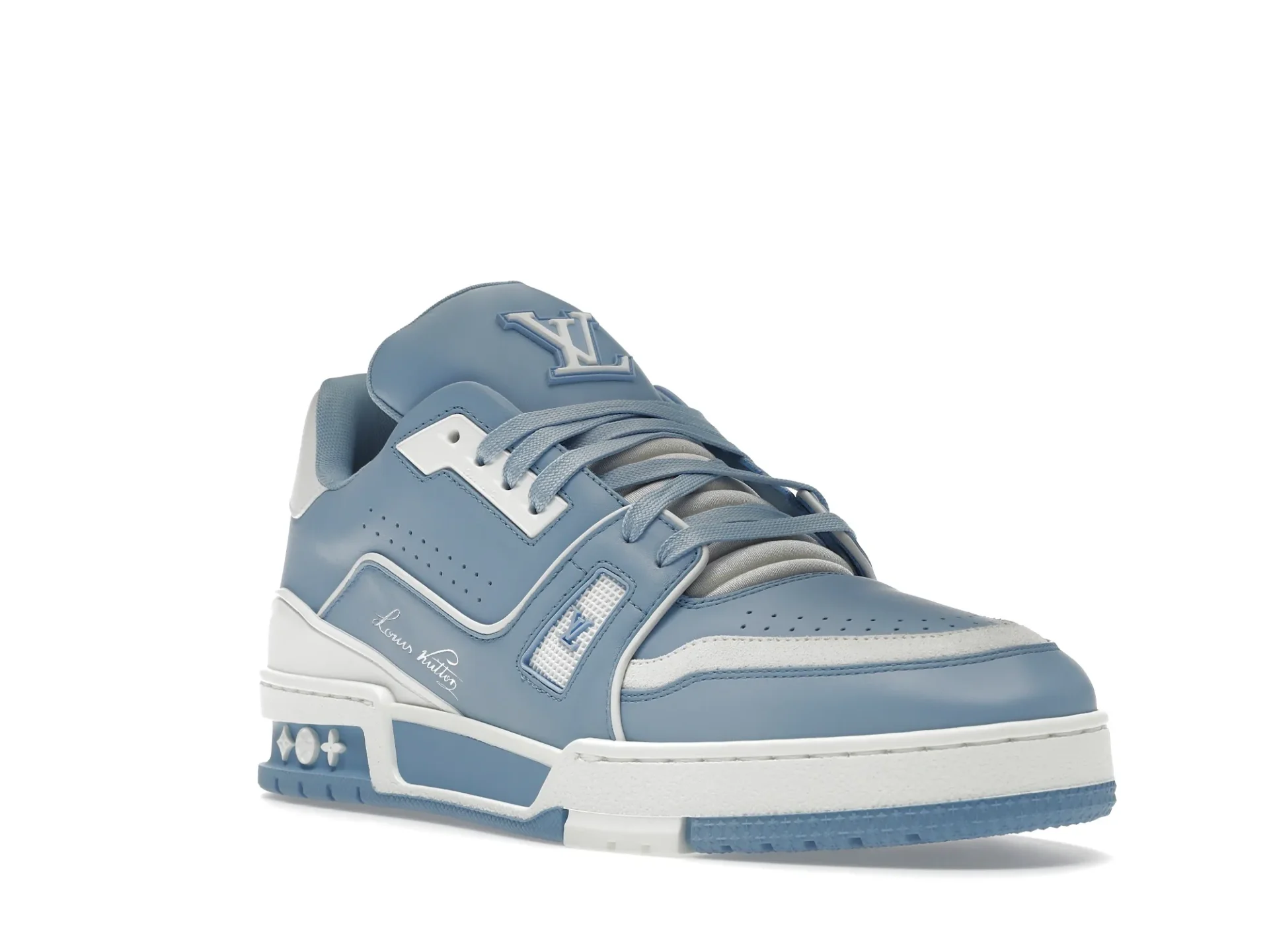 LOUIS VUITTON TRAINER LIGHT BLUE_1
