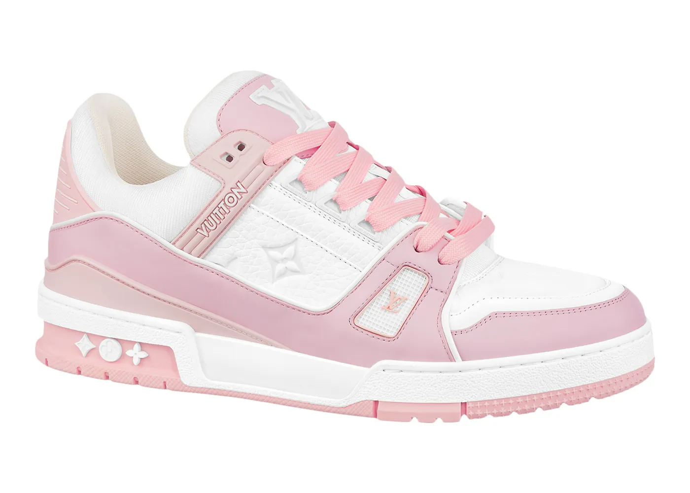 LOUIS VUITTON TRAINER PINK ROSE