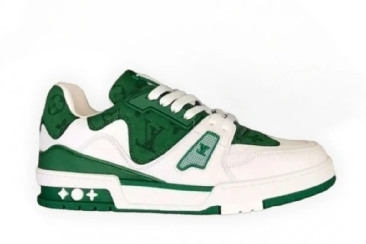 LOUIS VUITTON TRAINER SNEAKER GREEN