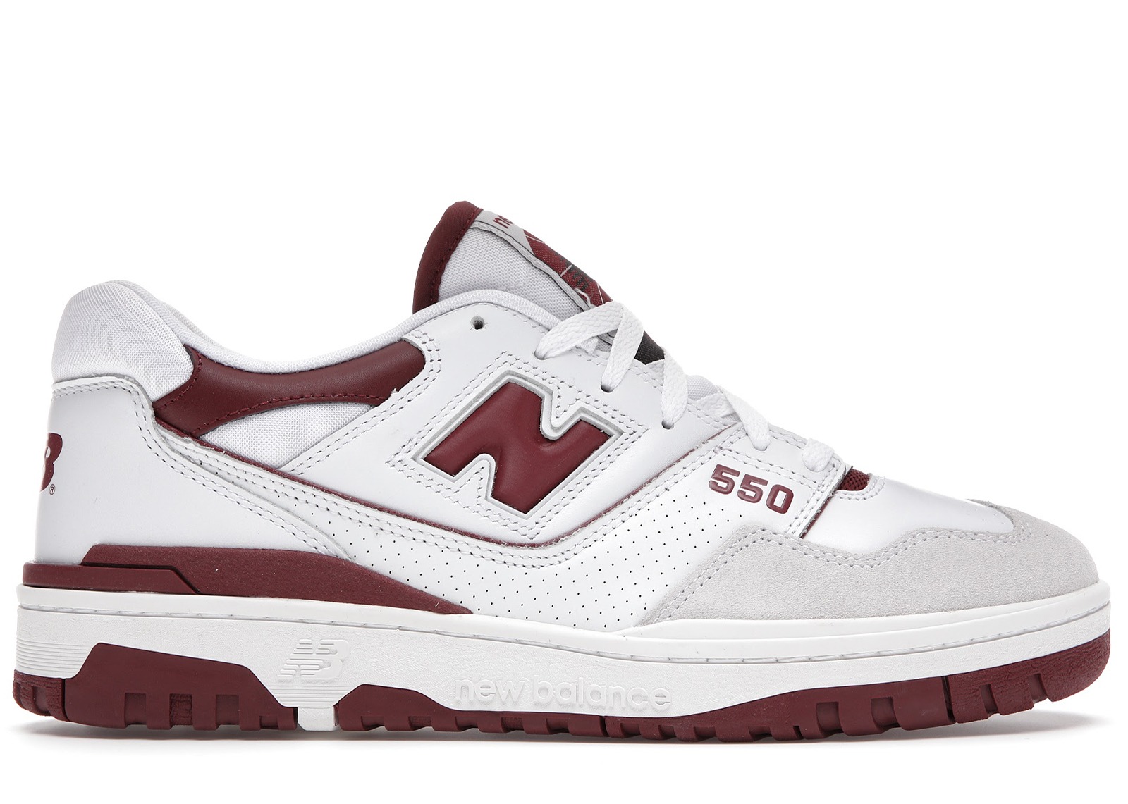 NEW BALANCE 550 SEA SALT BURGUNDY