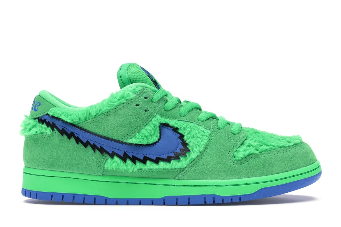 SB DUNK LOW GRATEFUL DEAD BEARS GREEN