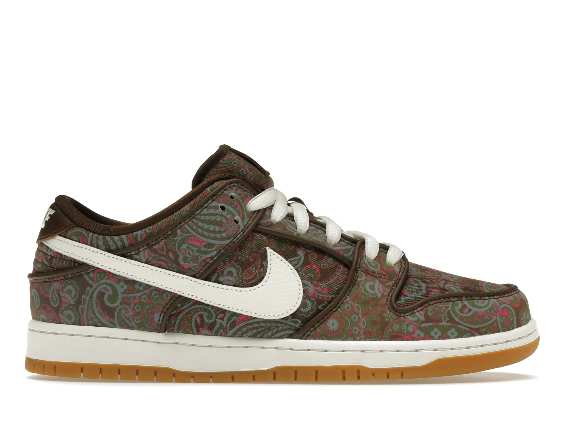 SB DUNK LOW PRO PAISLEY BROWN